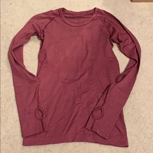 Maroon Lululemon Long Sleeve